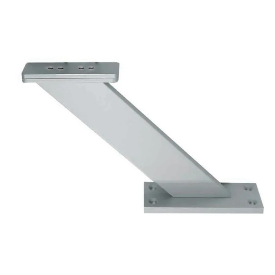 Барная стойка косая, h=170мм, матовый алюминий, Rejs