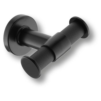 Крючок, 1035 012 AL6, двухрожковый, металл, черный