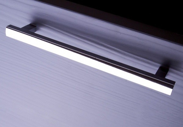 Ручка-рейлинг, 196, 12х12мм, 160мм, металл, хром