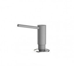 Дозатор для моющего средства OM-02-GR, латунь/leningrad grey  