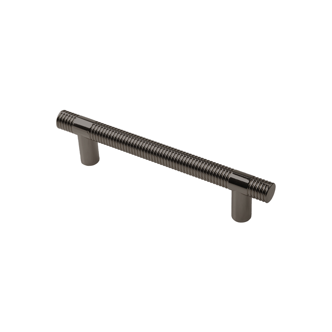 Ручка-скоба, 7230, 96мм, металл, черный хром