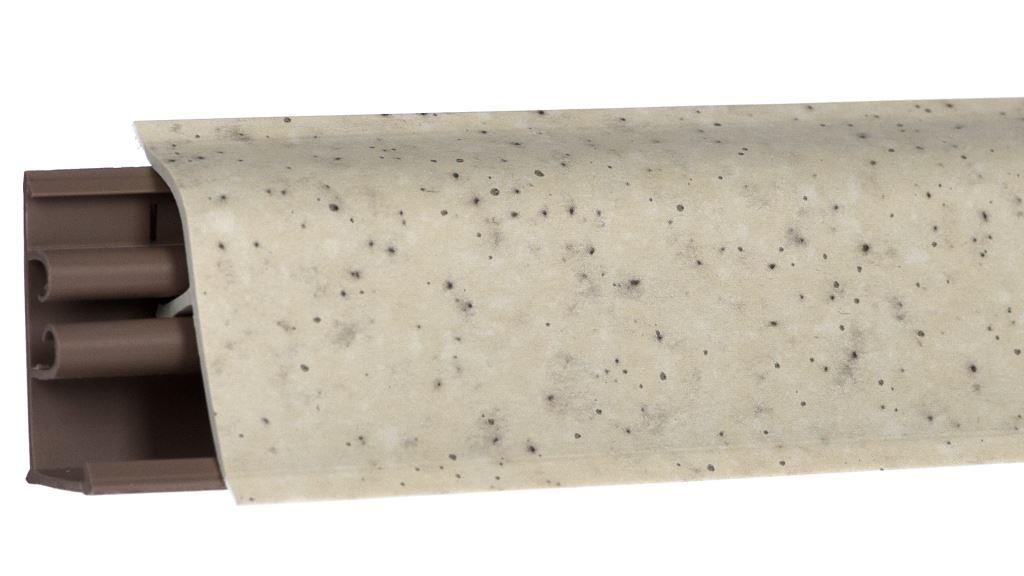 Плинтус LB-38, L=3000мм, снежная земля