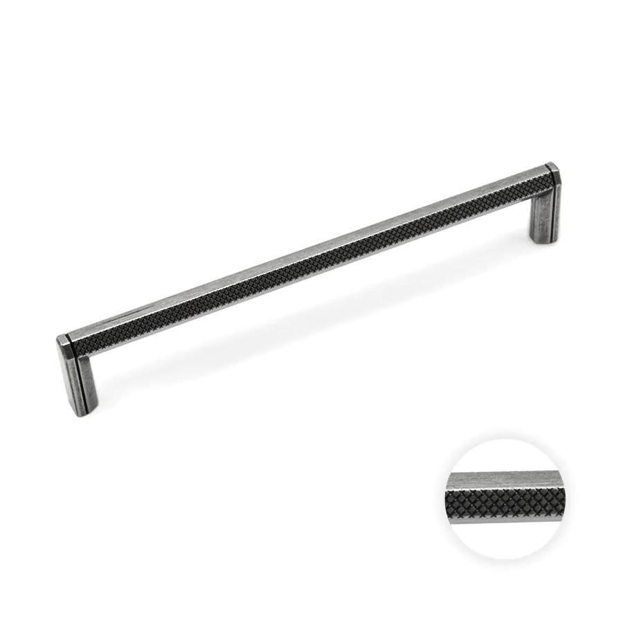 Ручка-скоба, Hexagon, 19.4180.58, 160мм, металл, глянцевое олово