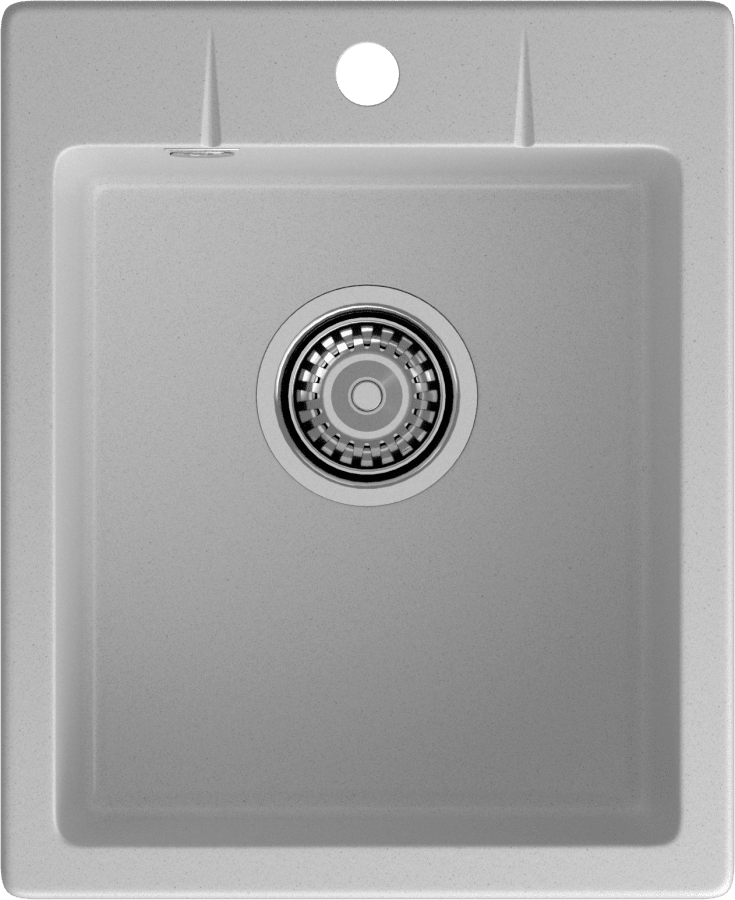 Мойка GranFest URBAN 240, 400х490 мм, серый