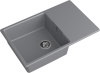 Мойка GranFest URBAN 678L, 780х490 мм, темно-серый