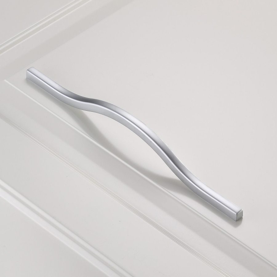 Ручка-скоба, VITO, 160мм, металл, алюминий