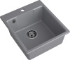 Мойка GranFest URBAN 644, 440х490 мм, темно-серый
