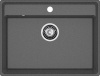 Мойка GranFest LEVEL 660, 660х500 мм, графит