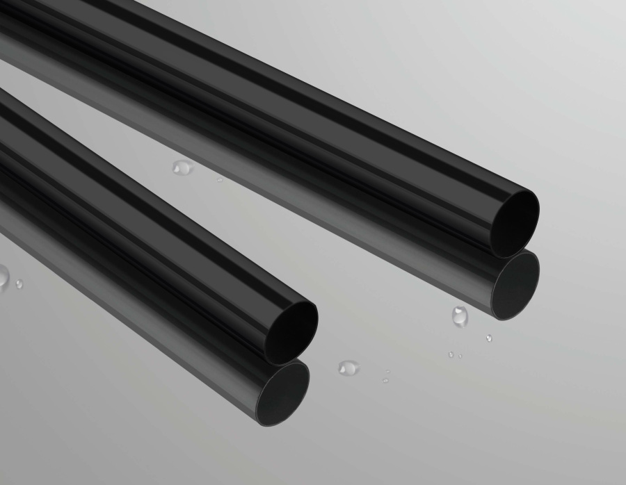 РАСПИЛ Штанга круглая, d=25мм, толщина 0,8мм, L=1,0м, ЧЕРНЫЙ, CMF