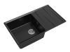 Мойка GranFest LEVEL 860L, 860х500 мм, черный