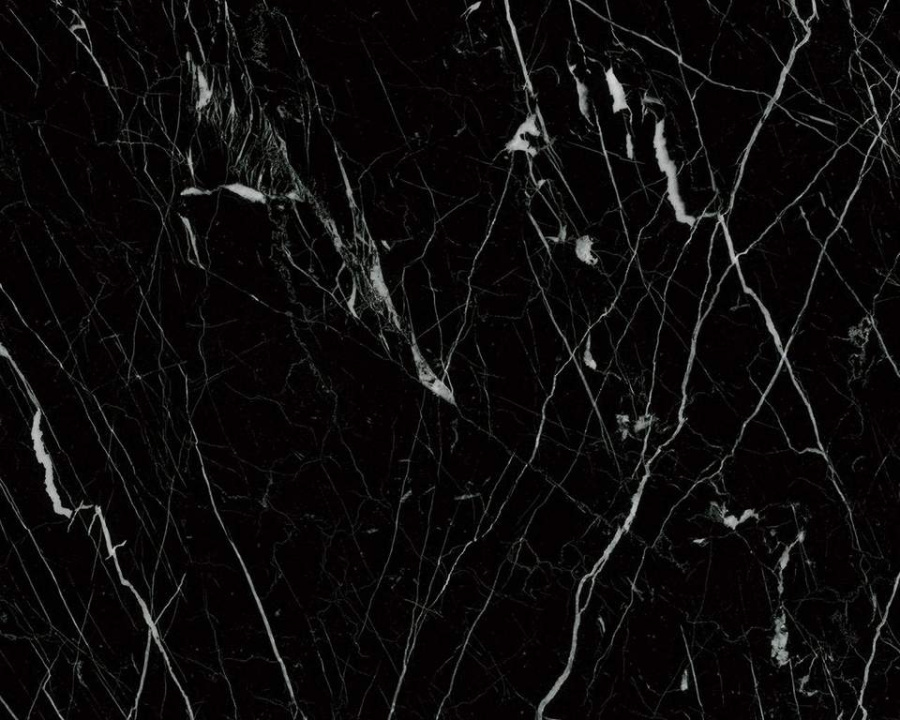 Панель, 3031/3089, 18мм, 1220х2800мм, матовый черный мрамор торос/черный, AGT