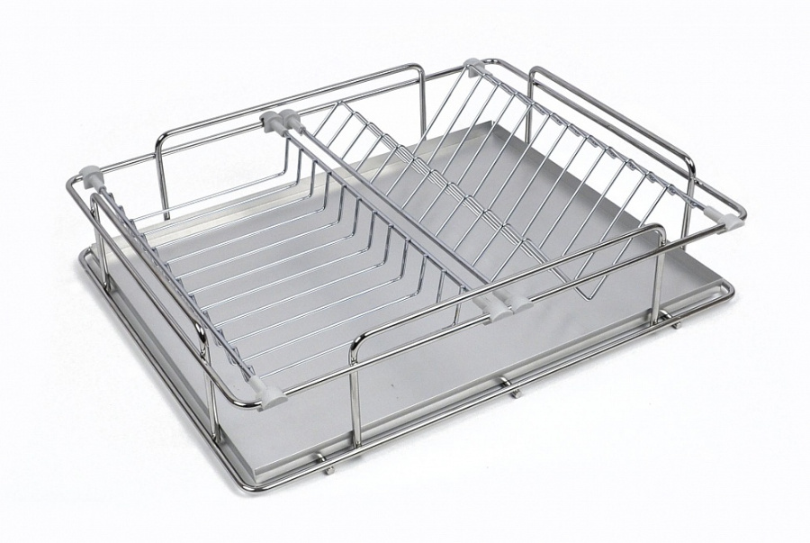 Сушка в нижний шкаф 800мм, 715х450х168мм, полного выдвижения с доводчиком, хром, AFF