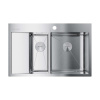 Мойка Akisame 78-2-IN-R, нержавеющая сталь, нержавеющая сталь  