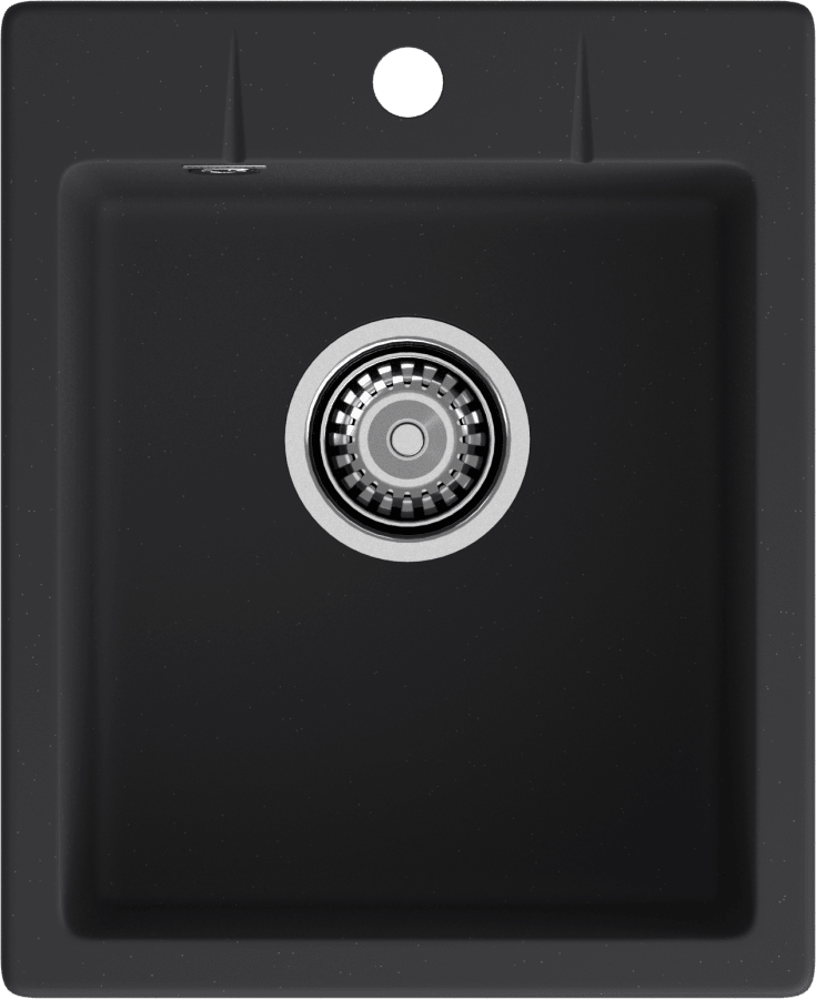 Мойка GranFest URBAN 240, 400х490 мм, черный