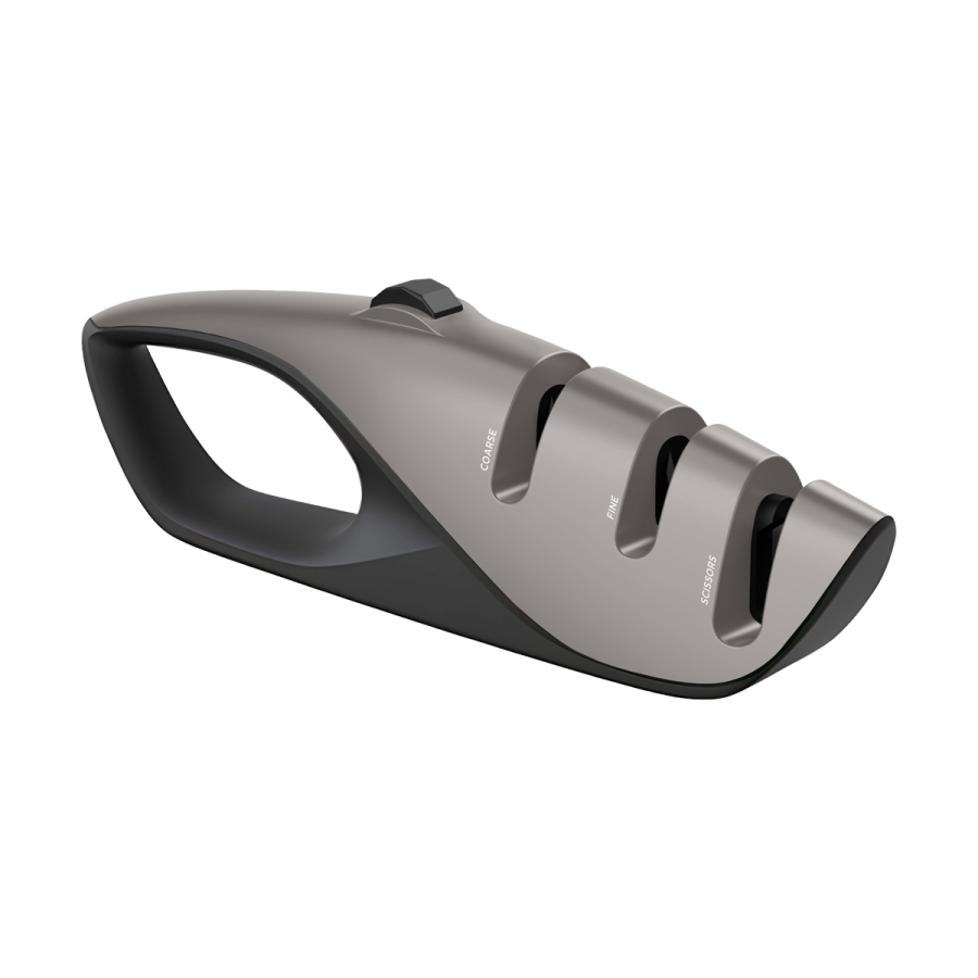 Механическая точилка для ножей UN-01-GR, пластик/нерж. сталь, leningrad grey