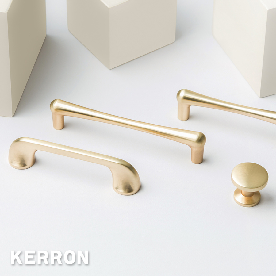 Ручка-скоба, 2630, 128мм, металл, матовое золото