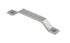 Ручка-скоба, STEP, 160мм, металл, античное серебро