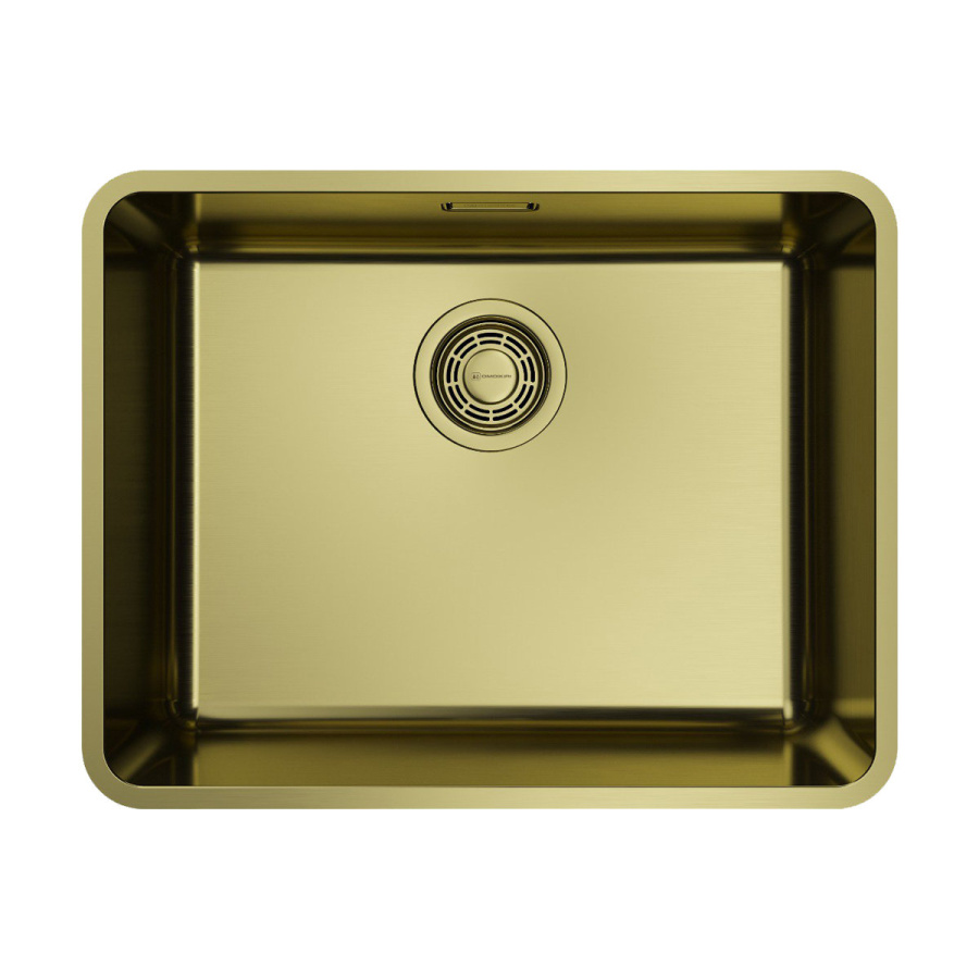 Мойка Omi 53-U/I Ultra-LG, нержавеющая сталь, светлое золото