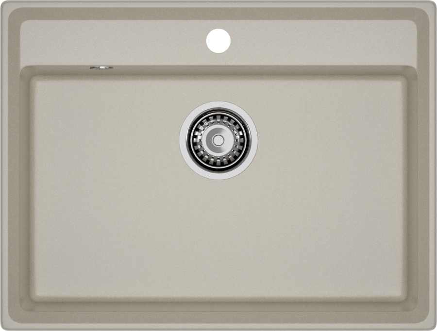 Мойка GranFest LEVEL 660, 660х500 мм, топаз