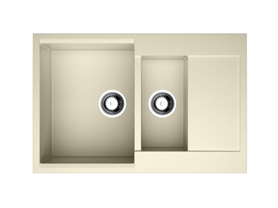 Мойка Daisen 78-2-BE, Artgranit/ваниль