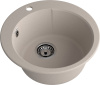 Мойка GranFest URBAN 649, d=490 мм, песочный