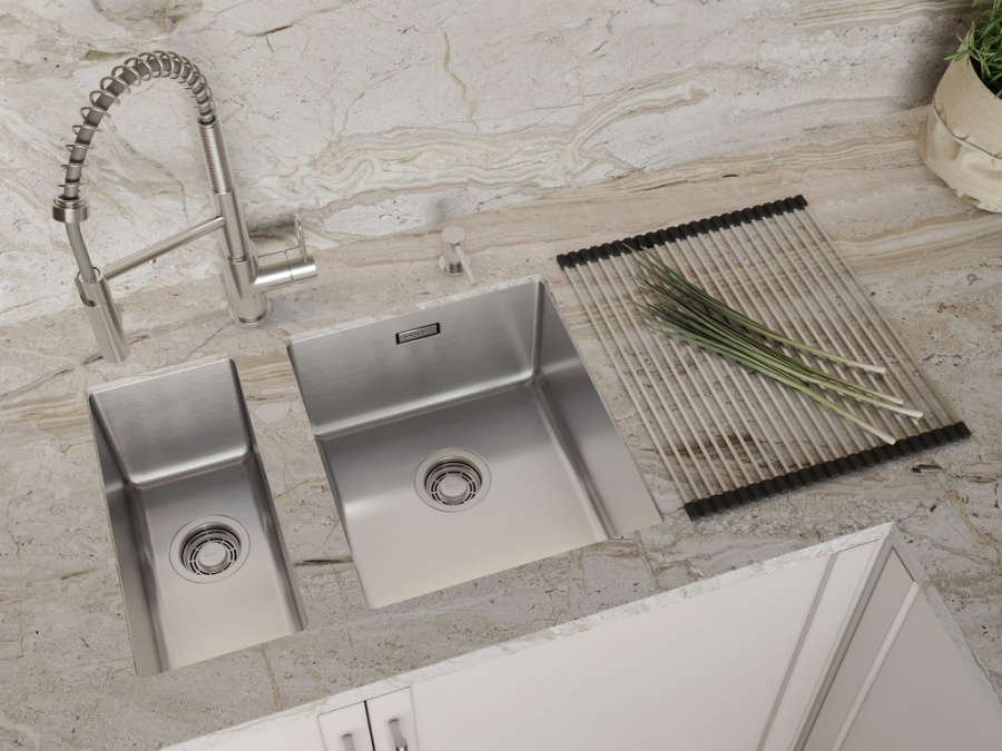 Мойка Tadzava 44-U/I-IN ULTRA 15, нержавеющая сталь, нержавеющая сталь