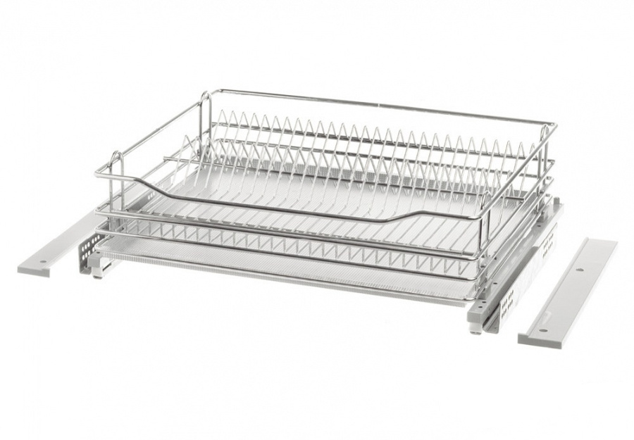 Сушка выкатная, 600мм, h=159мм+направляющие Blum, без крепления