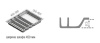 Вкладыш на 450мм для кухонных принадлежностей, серый, Scoop II