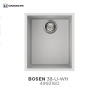 Мойка Bosen 38-U-WH, Tetogranit/белый