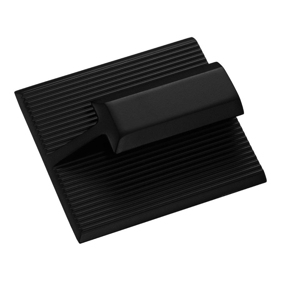 Ручка-скоба, 8020 0096 DUO Matt Black, 32мм, H-Line Beta, металл, черный матовый