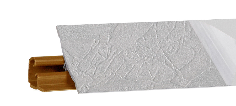 Плинтус LB-23, туманный, 3000мм, Россия