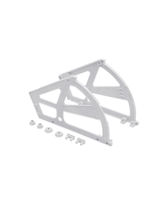 Поворотное устройство для обуви, 2 секции, белый