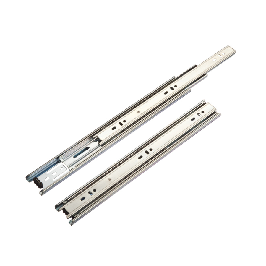 Направляющие полновыкатные h=45мм, L=350мм, хром, 0,9х0,9х1,0, Lemax