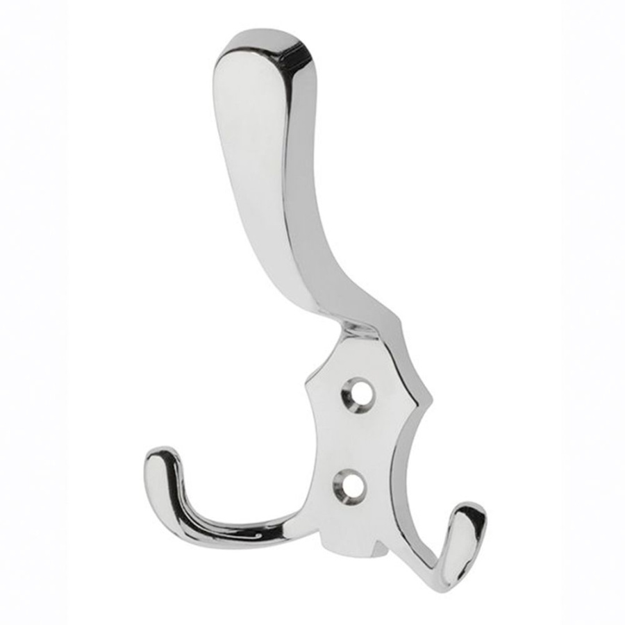 Крючок, WZ-A0-K24, трехрожковый, металл, хром, GTV