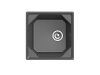 Мойка GranFest UNIQUE U-500, 500х500 мм, графит