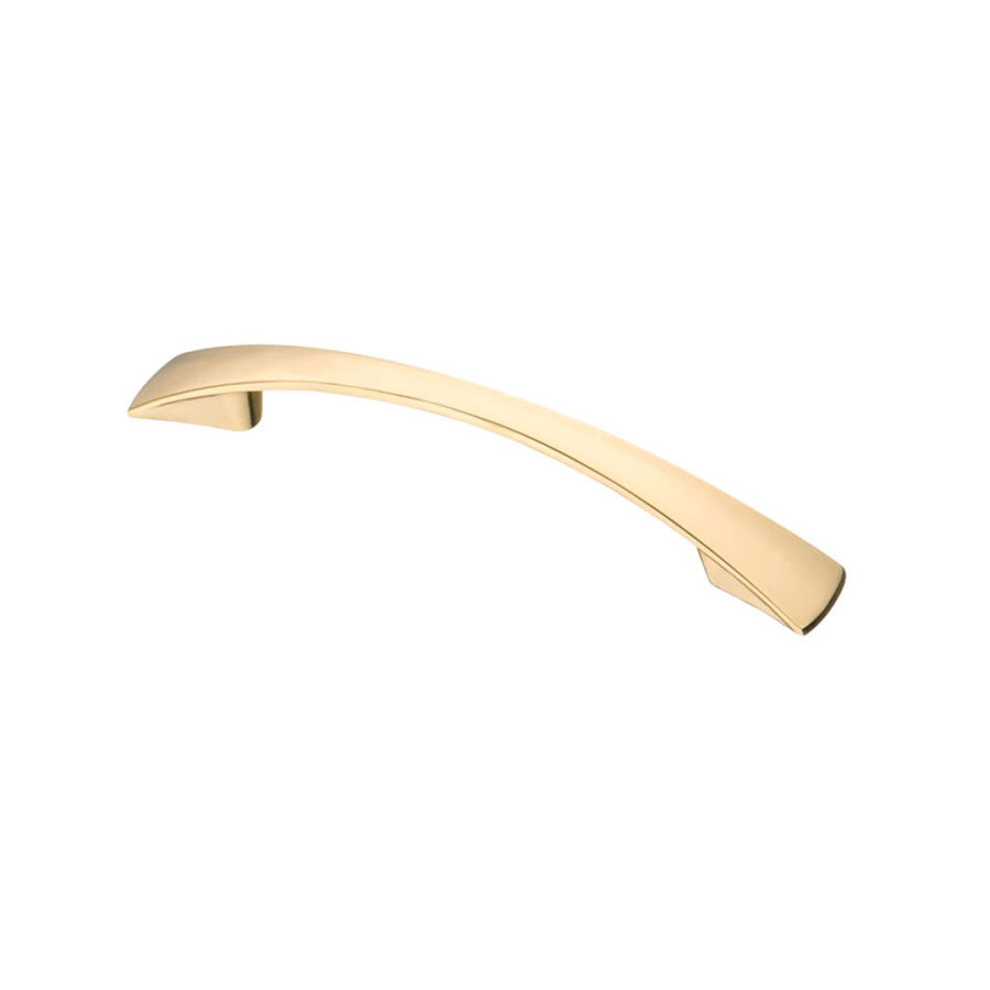 Ручка-скоба, 9211 (2211), 128мм, металл, золото