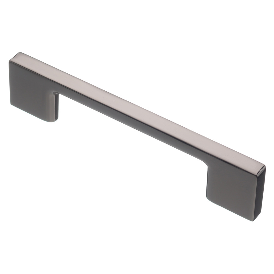 Ручка-скоба, UZ-819, 96мм, металл, черный хром