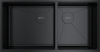 Мойка Taki 85-2-LB-U/IF SIDE GB, нержавеющая сталь, графит