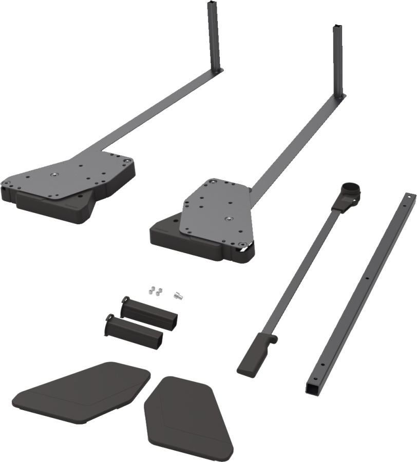 Пантограф Конеро, 985-1168мм, нагрузка 4-15 кг, усиленный, черный, Kessebohmer