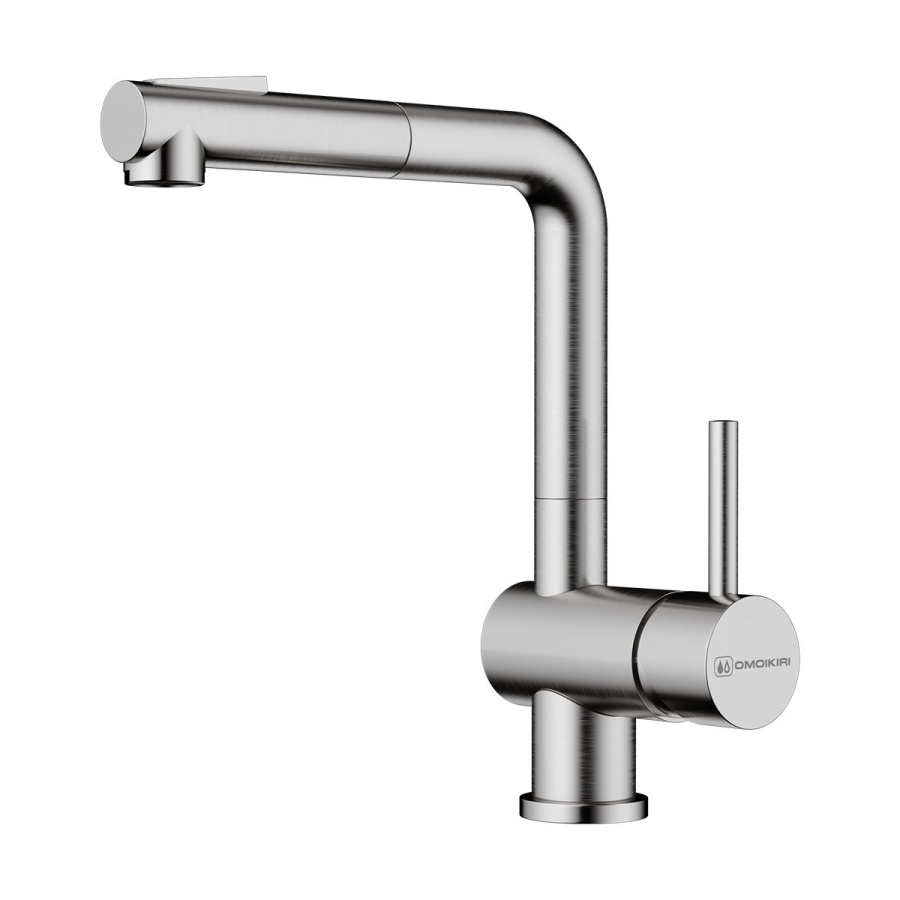 Смеситель Tanigawa-SB-BN, латунь, нержавеющая сталь  