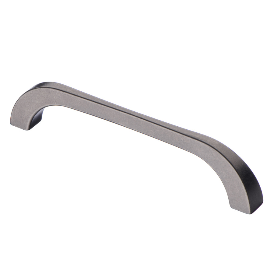 Ручка-скоба, 2550, 128мм, металл, чернёный старинный цинк