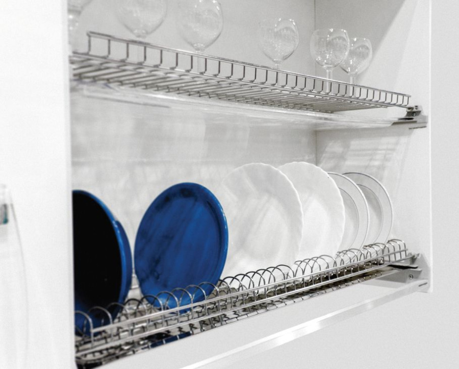 Сушка 2-х ярусная AFF, 500мм, 16ДСП, поддон металл, Siena, Италия