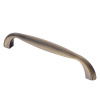 Ручка-скоба, 116, 128мм, металл, атласная бронза