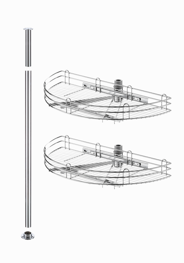 Механизм 450мм в угловой шкаф, 768х500х790мм, Vibo