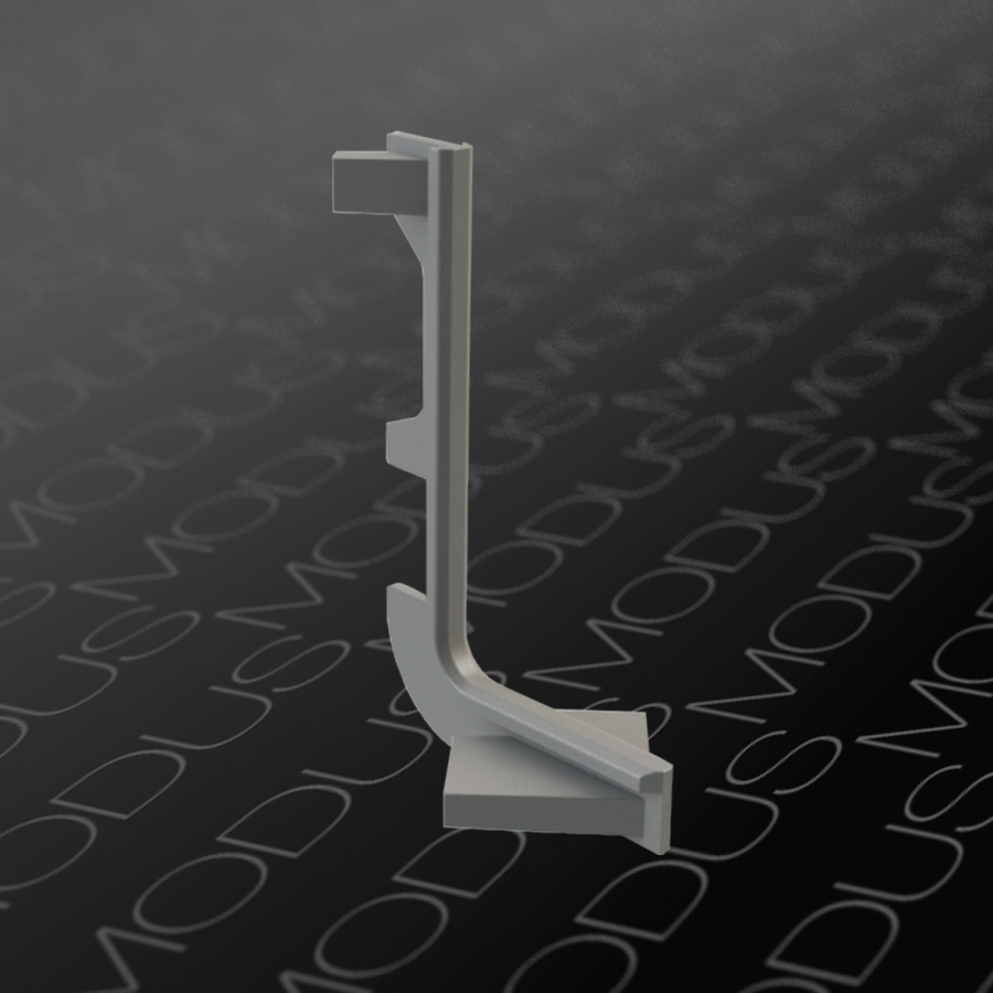 Уголок внешний для L-образного профиля, А18/n титан