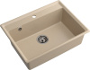 Мойка GranFest LEVEL 660, 660х500 мм, песочный
