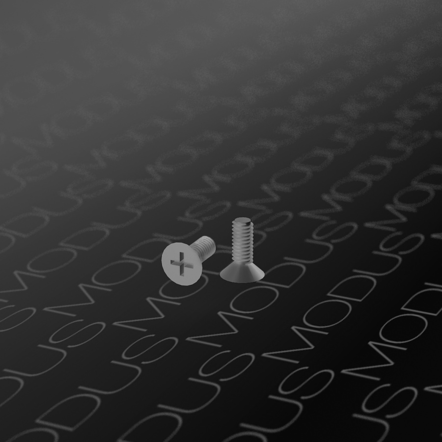 Винт M5x12, латунь