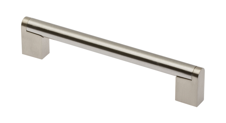 Ручка-скоба, UZ-336, 160мм, металл, инокс