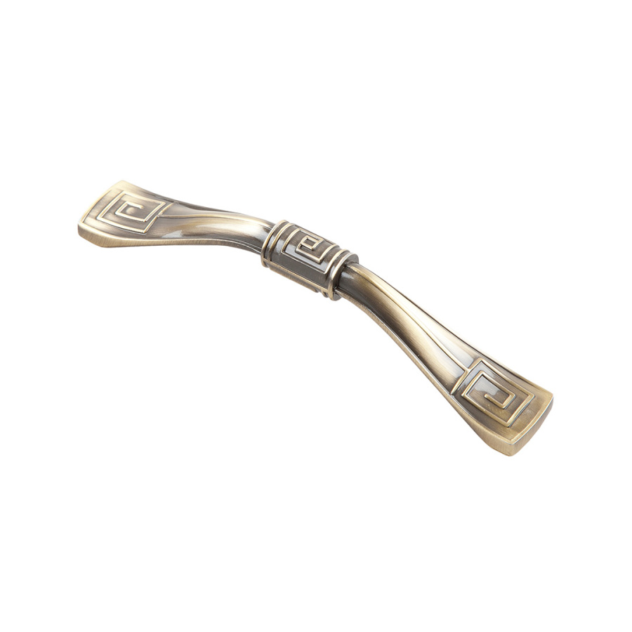 Ручка-скоба, 031, 96мм, металл, античная бронза