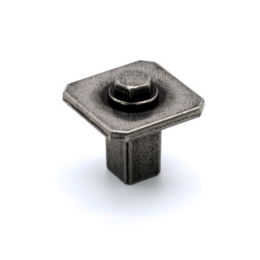 Ручка-кнопка, Kentucky, 19.4121.53, 27х27х26мм, металл, глянцевое олово